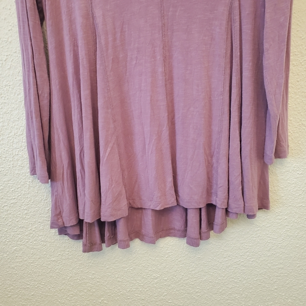 Soft Surroundings Large Stretchy Perfect A-Line Long Sleeve Top - Picture 6 of 10